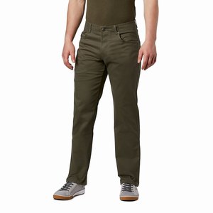 Columbia Pilot Peak™ 5 Pocket Byxor Herr MörkGröna (KVRLE4239)